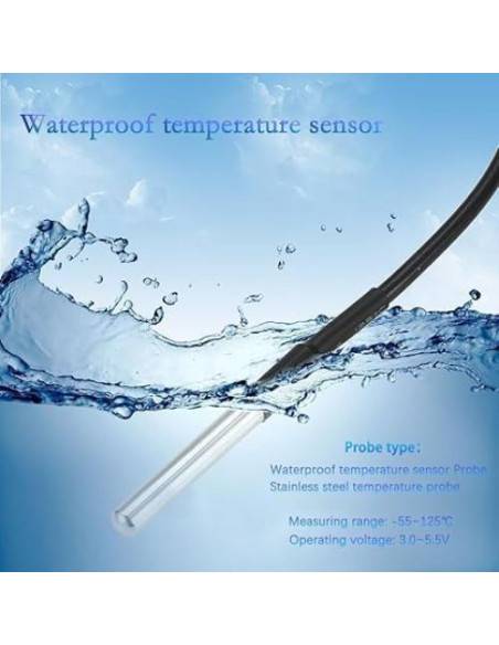 Controlador de Temperatura Inteligente Huacaoe 1CH 10A