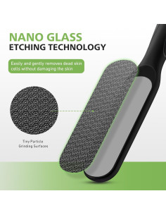 Exfoliador de Pies BALUCA Nano de Vidrio - Removedor de Callos 2