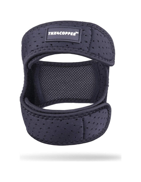 Rodillera Patelar Doble Ajustable Thx4COPPER Alivio Dolor