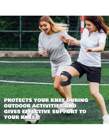 Rodillera Patelar Doble Ajustable Thx4COPPER Alivio Dolor