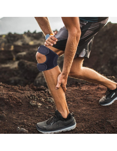 Rodillera Patelar Doble Ajustable Thx4COPPER Alivio Dolor