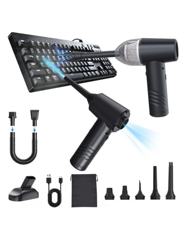 Aspiradora Inalámbrica OGMAPLE VC43-GR 11000PA Compacta