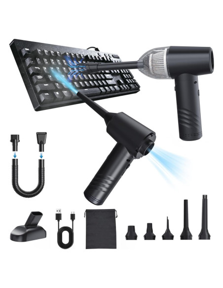 Aspiradora Inalámbrica OGMAPLE VC43-GR 11000PA Compacta