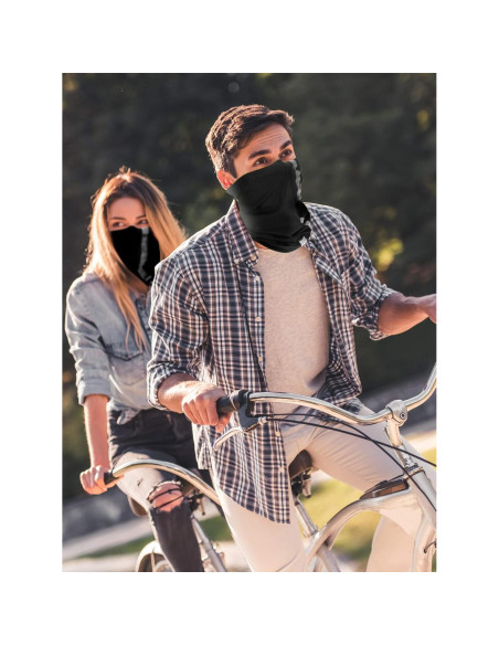 Bufandas de Cuello Reflectantes SATINIOR 8 Pcs UV Poliéster