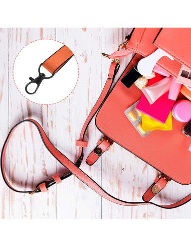 Ganchos Giratorios de Metal Hotop 35 Piezas 25 mm Negro