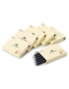 Cartuchos de Tinta Negra Jinhao 30 PCS para Pluma Estilográfica