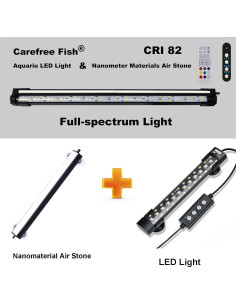 Acuario LED Sumergible Carefree Fish 24/7 Espectro Completo 2