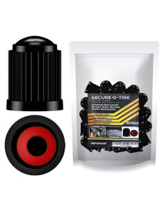 30 Tapones de Válvula de Neumático Performore con Juntas de Goma