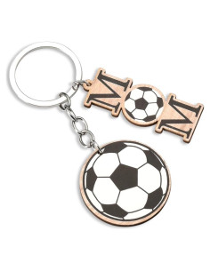 Llavero de Fútbol para Mamá MXXGMYJ 12x5cm Regalo Especial