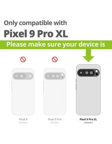 Funda de Madera Magnética Carveit para Google Pixel 9 Pro XL