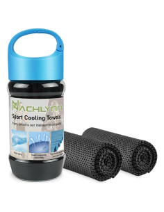 Toallas Refrigerantes NACHLYNN 2 Pcs 101.6x30.5cm Transpirables