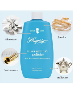 Pulidor de Platería Hagerty 236ml, Limpiador Profesional 2