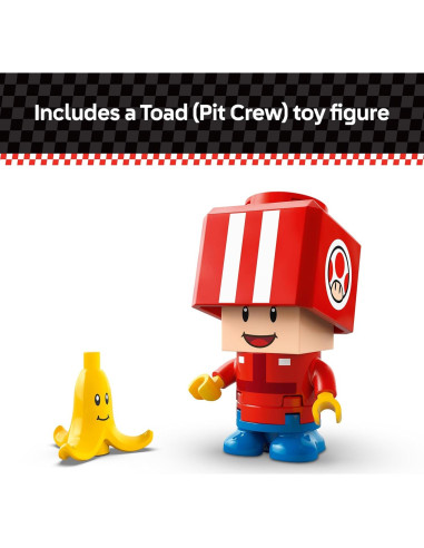 LEGO Super Mario Kart - Set de Construcción Toad 72032