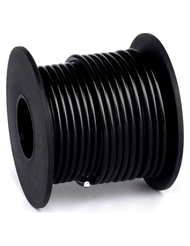 Alambre de Artesanía de Aluminio Negro 10m 3.0mm Cadikez