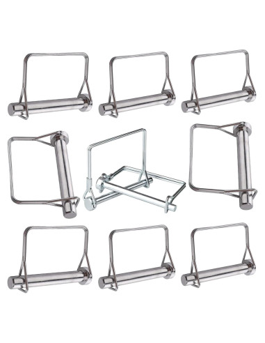 10 Pasadores de Acoplador de Remolque YTKO 9.5mm x 70mm