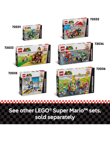 LEGO Super Mario Kart - Set de Construcción Toad 72032