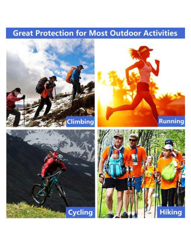 Máscara Balaclava Facial Negra para Esquí y Deportes al Aire Libre