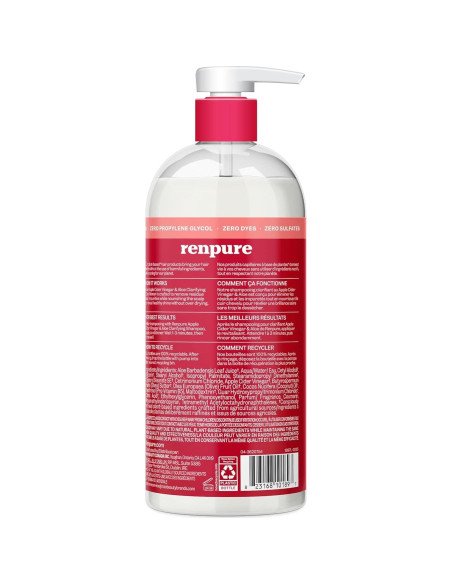 Acondicionador Aclarante Renpure 710 ml - Vinagre de Sidra y Aloe