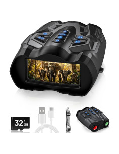 Gafas de visión nocturna BUSHBINOC JA51 4K 10X HD 32GB