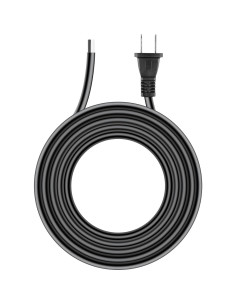 Cable de Alimentación AC 3m UL 18AWG para Black and Decker 2