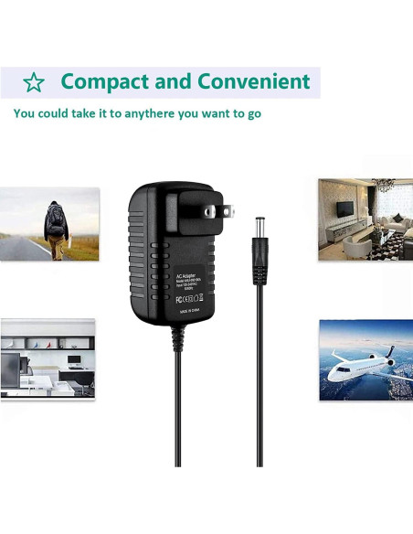 Adaptador AC/DC Guy-Tech 18V Compatible Black Decker