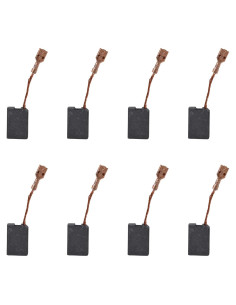 Paquete de 8 Cepillos de Carbón DongJinK para Amoladora DW840