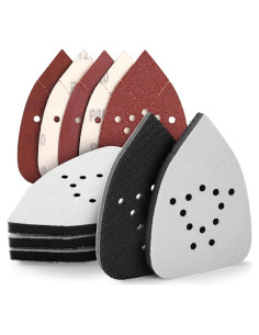 Almohadillas de Lijado POLIWELL 12 Agujeros 5P para Lijadora Mouse