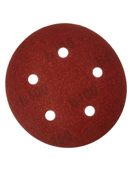 Discos de Lija 5" PORTER-CABLE 735501025 100 Grano 25PK