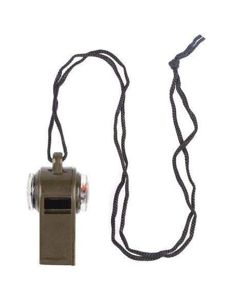 Silbato de Emergencia TTSAM 3 en 1 con Brújula y Termómetro