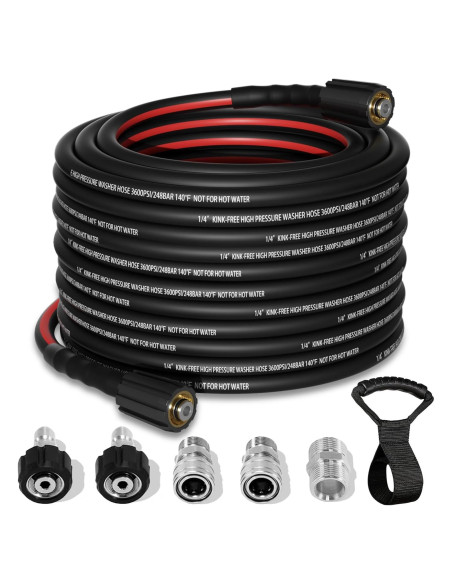 Manguera de Lavadora a Presión Zebra Clean 15.24 m 3600 PSI