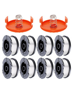 Paquete de 10 Carretes Reemplazo Black+Decker AF-100 9.14m 1.65mm