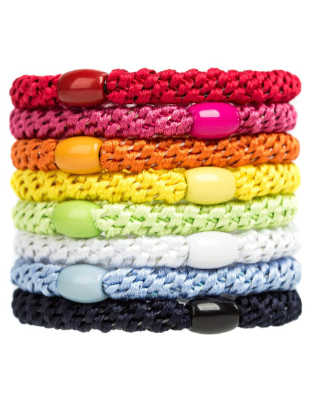 Banda Elástica para Cabello AXEN 8 Piezas Algodón Mixto