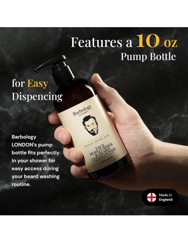 Hidratante 2 en 1 Barbology para barba y rostro 300 ml