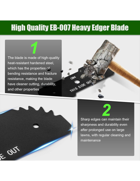 Cuchilla de Reemplazo EB-007 para Cortadora Black & Decker 19.05 cm