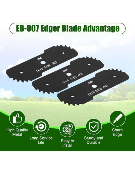 Cuchilla de Reemplazo EB-007 para Cortadora Black & Decker 19.05 cm