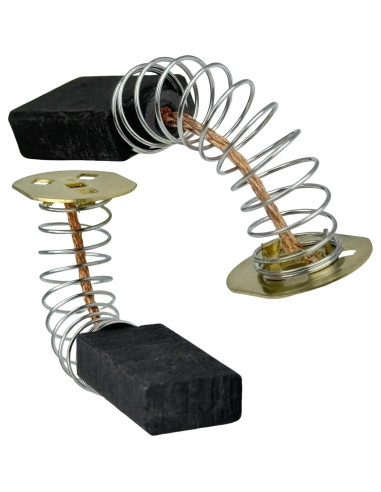 8 Cepillos de Carbono HHLZDHH para Black & Decker 145323