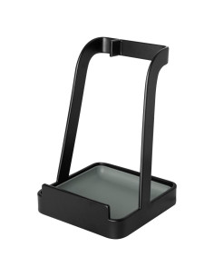 Soporte para Utensilios de Cocina Mukkuri Negro 10.2x10.2x15.2cm