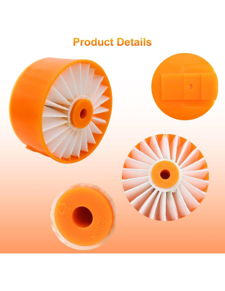 Filtros de Reemplazo Doifyn para Aspiradora Black Decker BSV2020