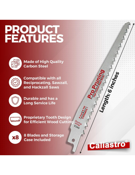 Hojas de corte de madera 15 cm Caliastro - Paquete de 8