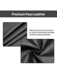 Organizador de Control Remoto Teniux de Cuero Sintético 6 Bolsillos 2