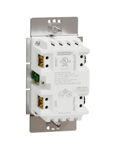 Interruptor Regulador de Luz Inteligente Square D 15A Z-Wave Plus 2