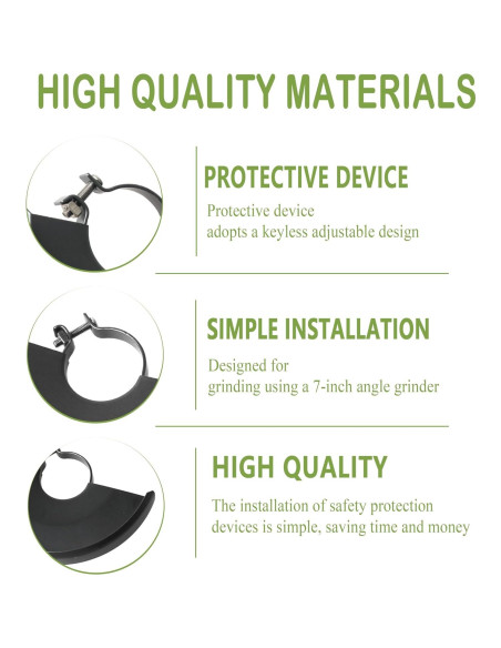 Protector de Grinder 6" (150mm) Rawolp para DEWALT y MAKITA