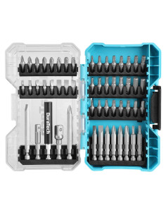Juego de 53 Piezas de Puntas de Destornillador DURATECH