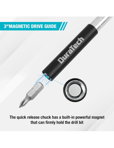 Juego de 53 Piezas de Puntas de Destornillador DURATECH