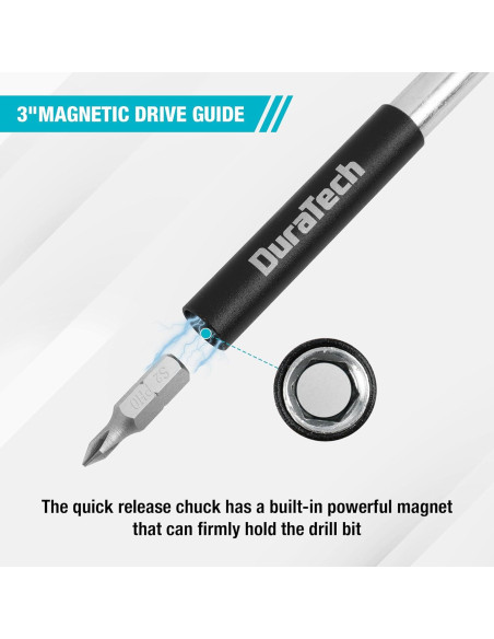 Juego de 53 Piezas de Puntas de Destornillador DURATECH