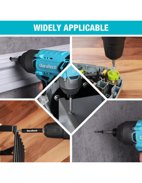 Juego de 53 Piezas de Puntas de Destornillador DURATECH