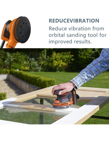 Pad de Reemplazo 5" para Lijadora Orbital DeWalt y Makita