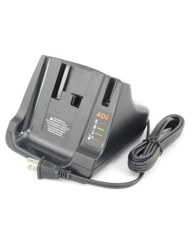 Cargador Rápido Black+Decker LCS40 40V Max para Baterías