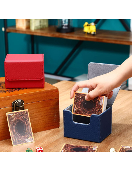 Yookeer 6 Cajas de Almacenamiento de Cartas Magnéticas 100+