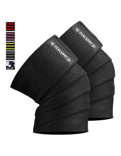 Fajas para Rodillas Zealspot - Compresión y Soporte Elástico 182.88 cm